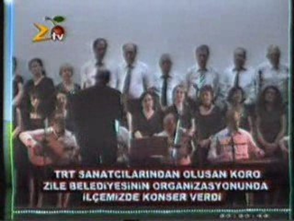 trt korosu zilede konser verdi