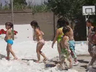 Fiesta de la espuma Busquets i Punset.