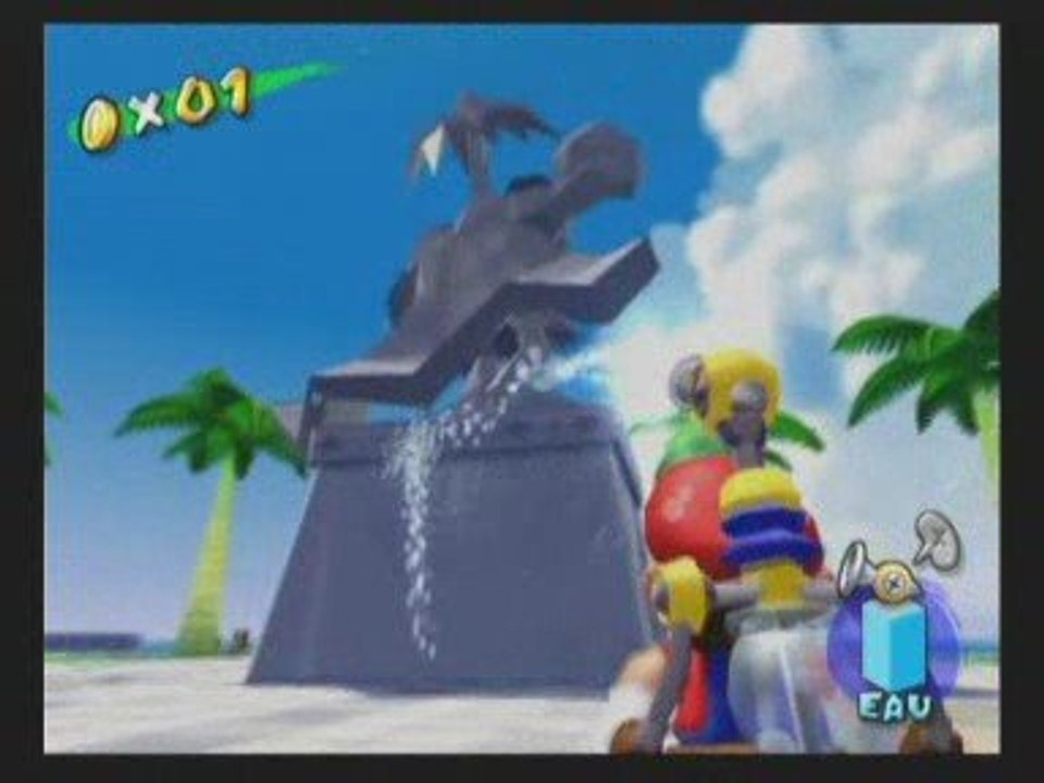 videotest Super Mario Sunshine (GameCube)