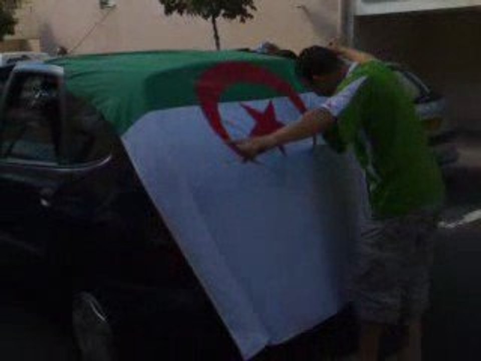Algérie-Zambie fête à Montpellier