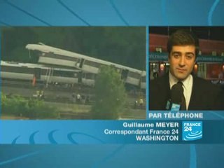 USA: collision entre deux rames de métro