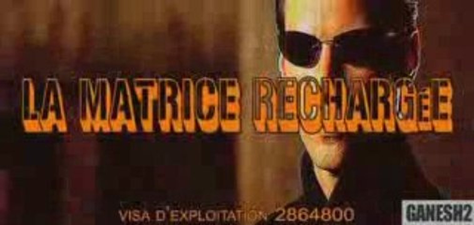 Parodie: La matrice rechargée !