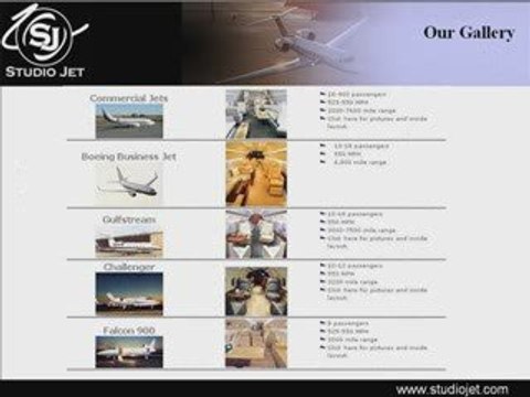 Studio Jet – Executive & Private Jet Charters Services