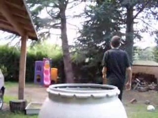 Lancer de canettes video entre potes ^^