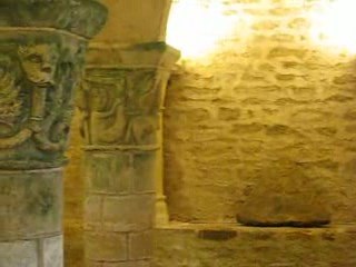 crypte romane de saint-Parize-le-Châtel (Nièvre)