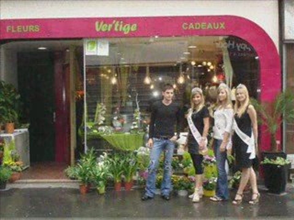 Tournée des commerçants miss pont-à-mousson  2008