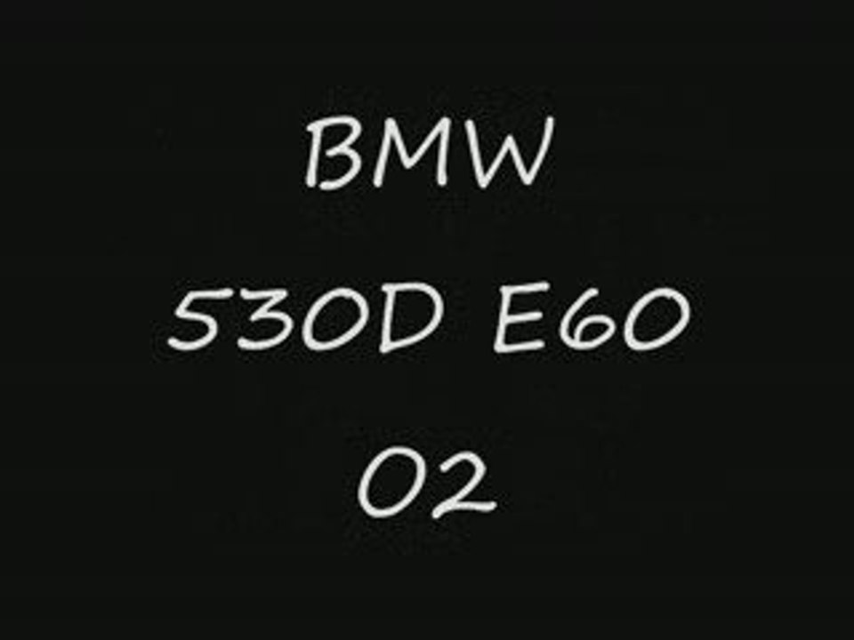 Reprogrammation moteur 530D E60 o2programmation