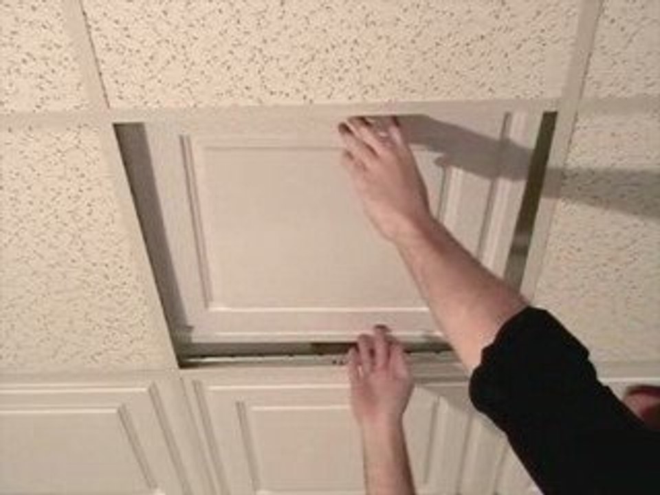 Ceiling Tile - Warmer, Cooler, Quieter