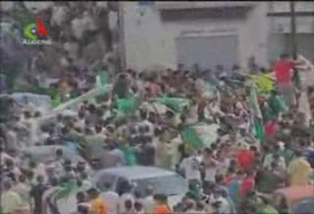 Algéria 2 Zambia 0  Liesse Fecheta  Mabroukkkk...
