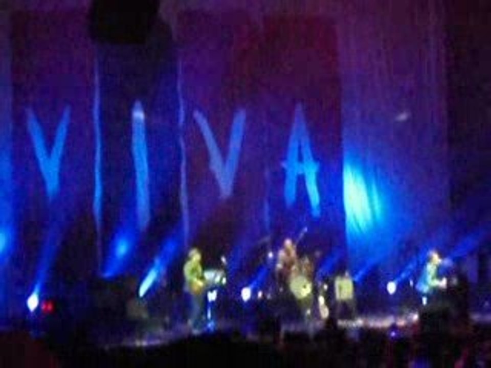 Coldplay Vancouver GM Place - The Scientist