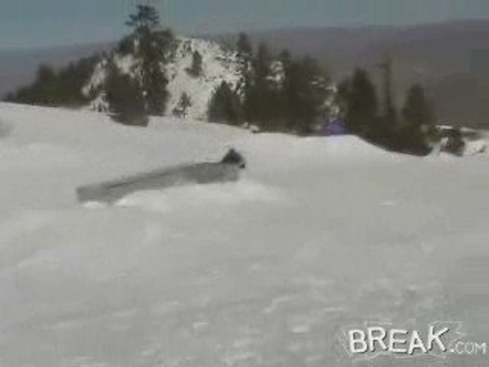 Regis fait du ski...