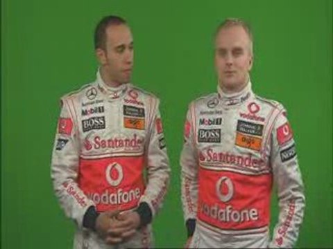 Outtakes von Lewis Hamilton und Heikki Kovalainen