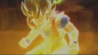 DBZ Burst Limit - Goku goes Super Saiyan 2 (Cutscene)