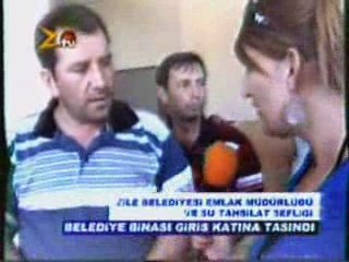 zile belediyesi emlak ve su tahsilatı girişe taşındı