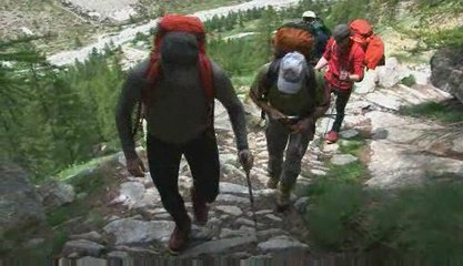 Montée Refuge Italie